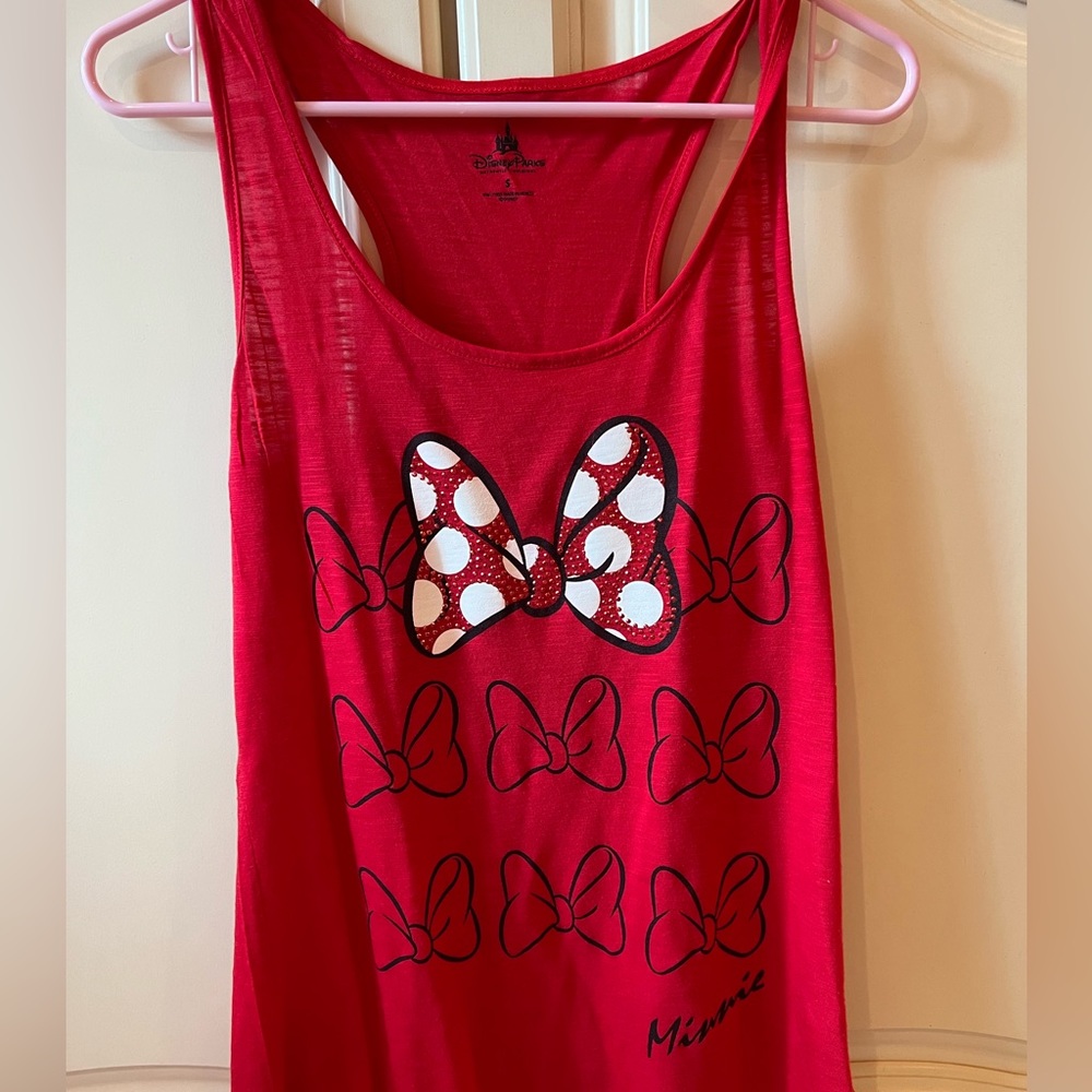 DISNEY Minnie bow tank top